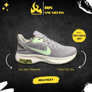 Giày thể thao nữ thời trang màu xám xanh siêu đẹp Full Box - Giày chạy bộ tập gym nữ cao cấp full pk