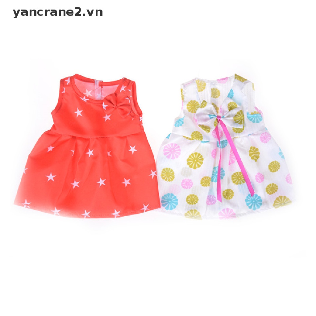 Đầm Đồ Chơi Búp Bê Handmade 18 Inch Xinh Xắn 43cm YAN2 Bút Kẻ Lông Mày yancrane2.vn