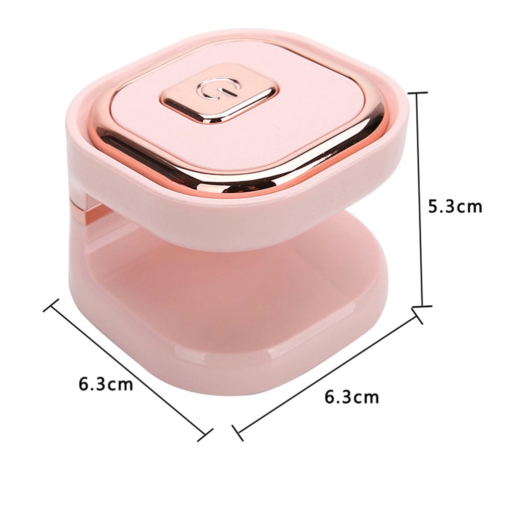 Máy Sấy Khô Móng Tay 6W 6 Nút Công Tắc Nguồn Điện Cao Nhanh Chóng Không Cần Khoan Lỗ Cắm USB