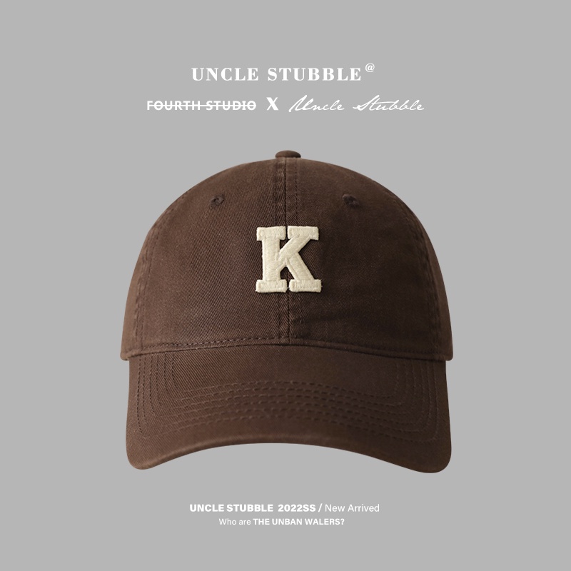 Mũ Lưỡi Trai Mềm Mại In Chữ K Thời Trang