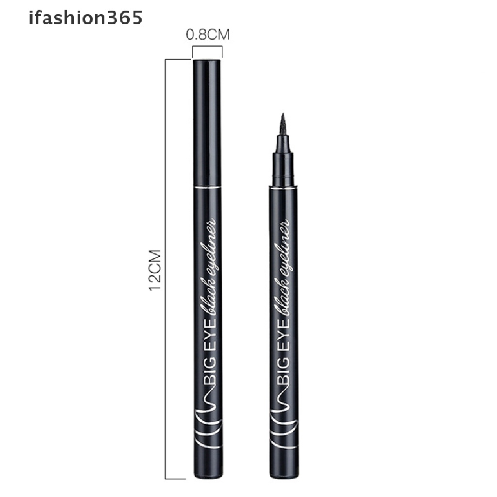 Bút Kẻ Mắt Dạng Lỏng Màu Đen Lâu Trôi Chống Thấm Nước ifashion365