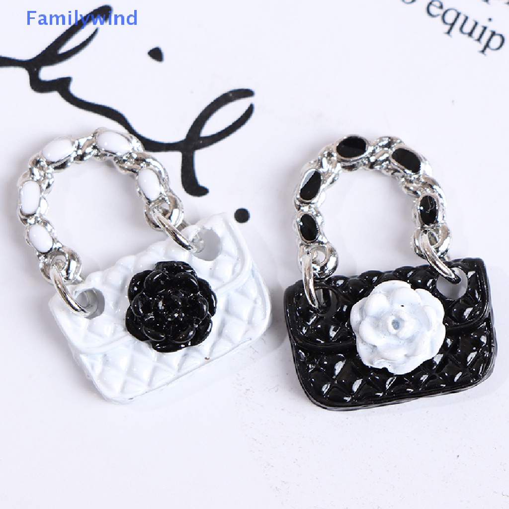 Set 2 Túi Xách Da Thời Trang Cho Nhà Búp Bê 1: 6 1: 12