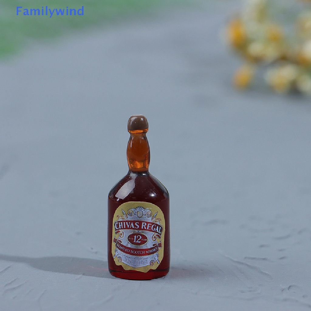 Set 10 Chai Rượu Mini Tỉ Lệ 1: 12 Dùng Để Trang Trí Nhà Búp Bê