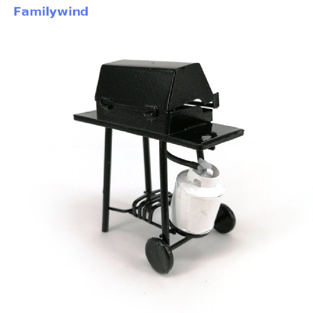 Mô Hình Đồ Nướng Bbq Bằng Kim Loại Tỉ Lệ 1 / 12 Trang Trí Nhà Búp Bê