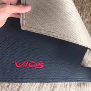 Thảm taplo da xe Vios 2014- 2015- 2016 - 2017 ( Da carbon cao cấp có chống trượt )