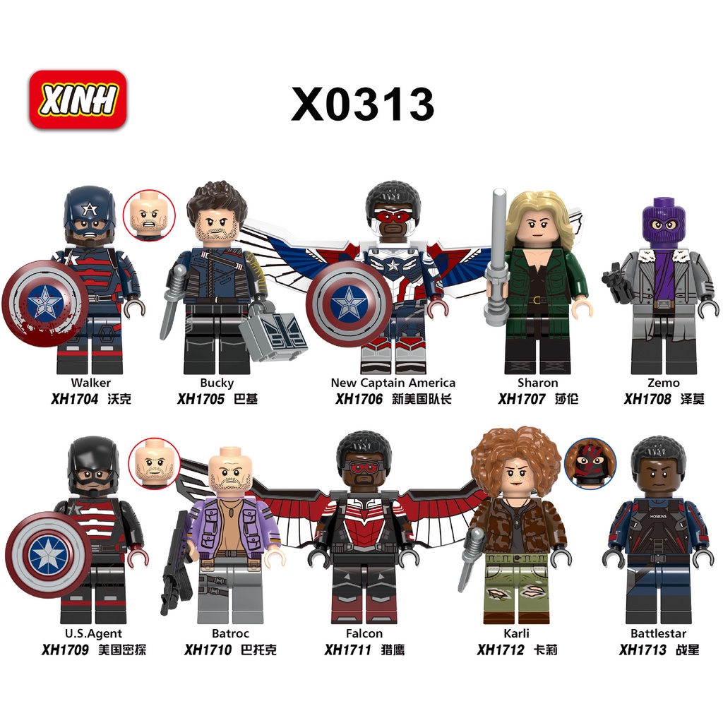 Marvel Mô Hình Nhân Vật Siêu Anh Hùng Trang Trí