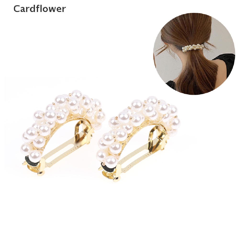 Kẹp Tóc Đính Ngọc Trai Thanh Lịch Dành Cho Nữ