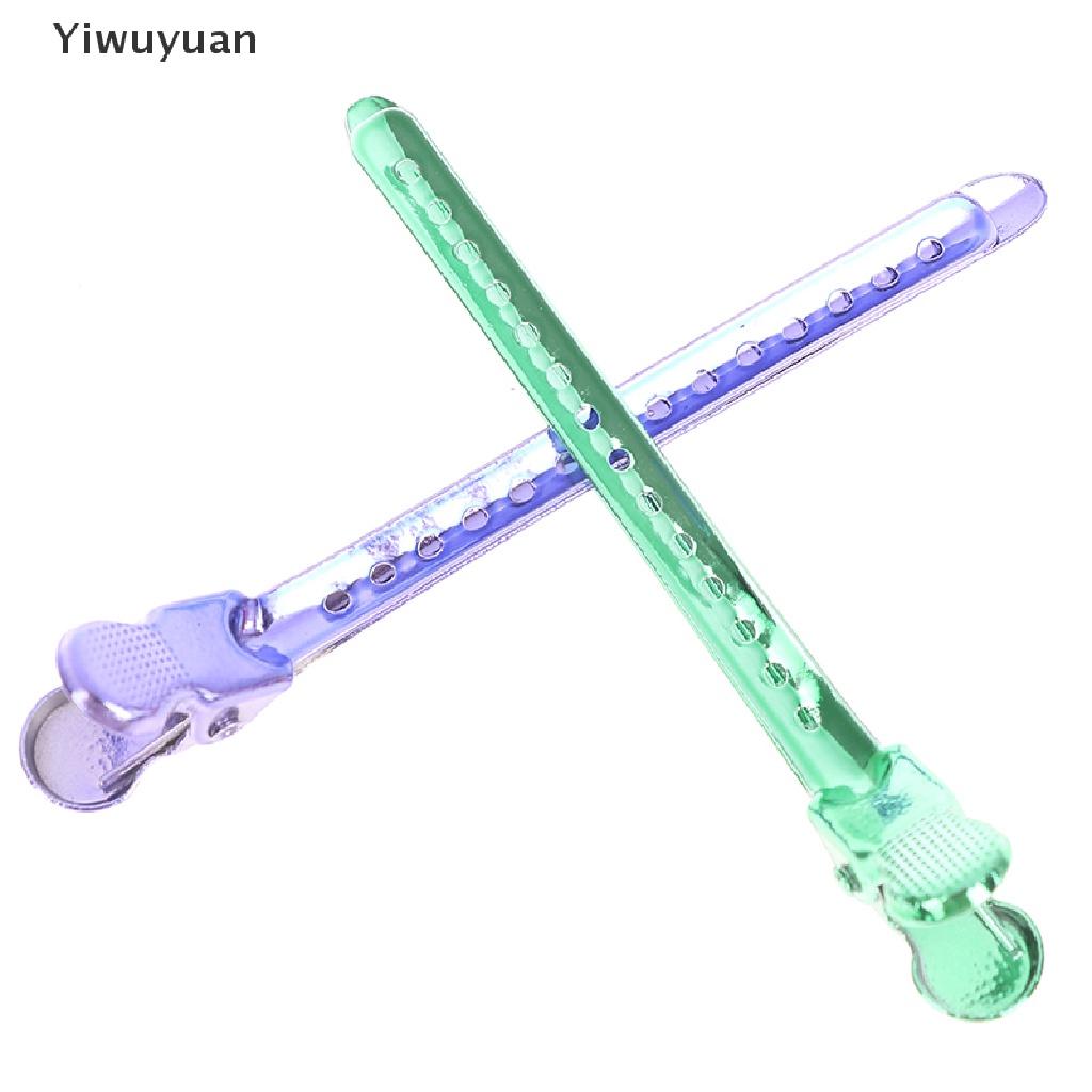 Bộ 6 Kẹp Mỏ Vịt Bằng Kim Loại Chuyên Dụng Cho Salon Làm Tóc