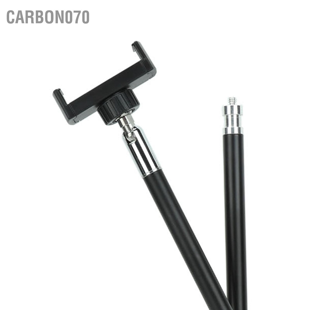 Carbon070 Giá treo điện thoại trên cao Đa góc có thể điều chỉnh Kính thiên văn để bàn Quay video Phát trực tiếp đỡ kẹp tay