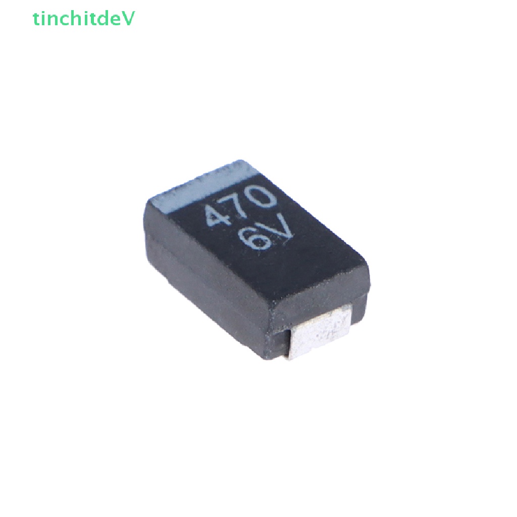 Set 10 Tụ Điện Loại D 6.3V470UF 477J 470UF 6V D7343 Chuyên Dụng