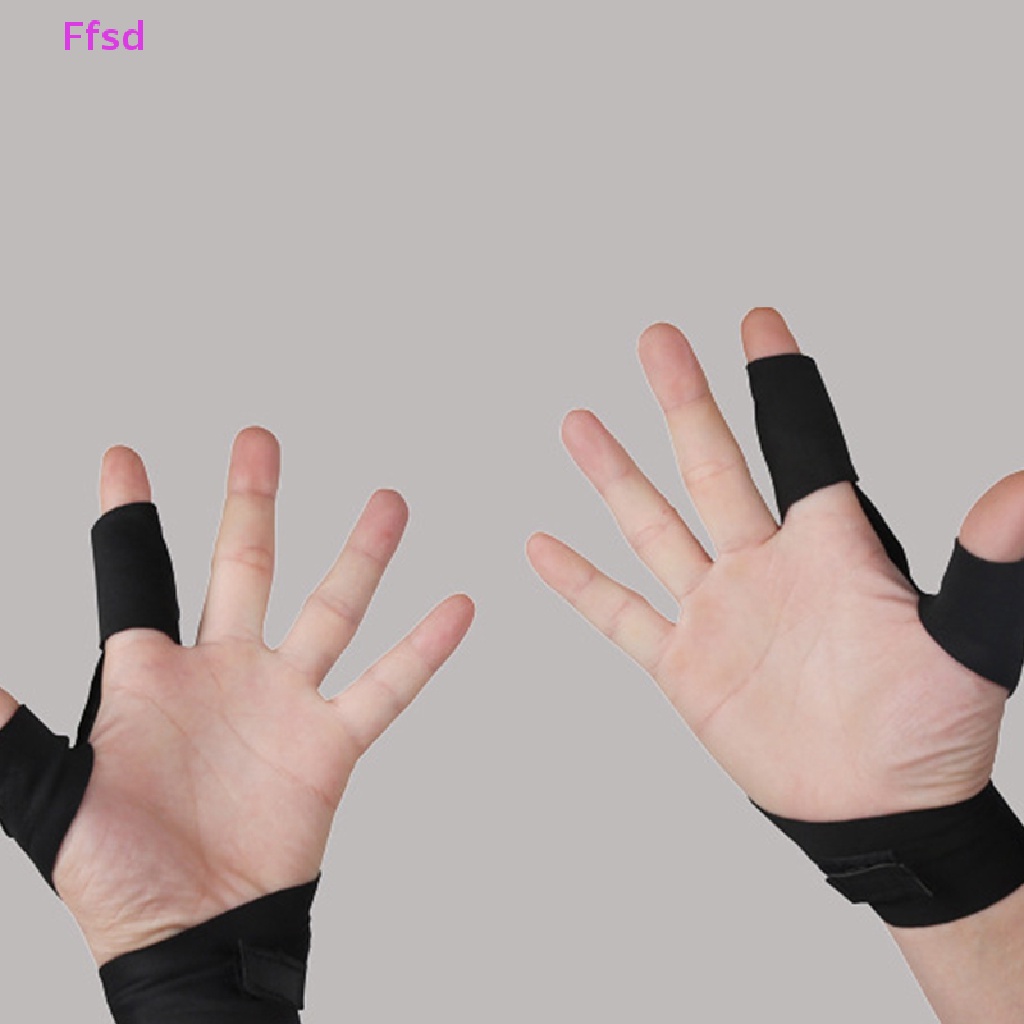 {Ffsd} Găng Tay Câu Cá Không Ngón Có Đèn Pin LED Có Thể Sạc Lại