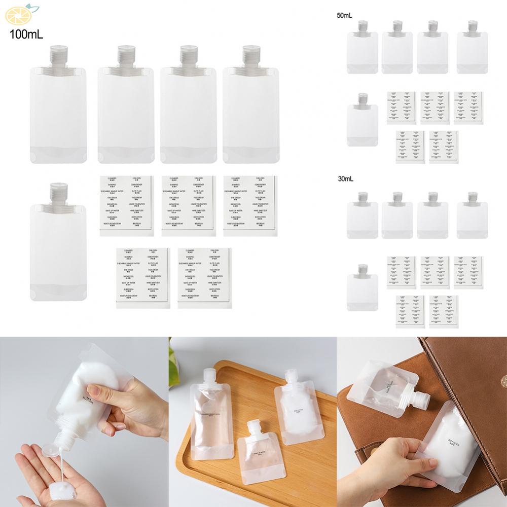 【VARSTR】Makeup Packing Bag Antiaging Odorless White Transparent Storage Supplies