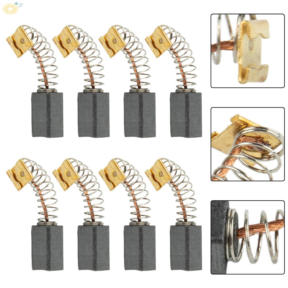 【VARSTR】Carbon Brushes Workshop Equipment 5mm 8Pcs Carbon For DH24PX Hammer Drill