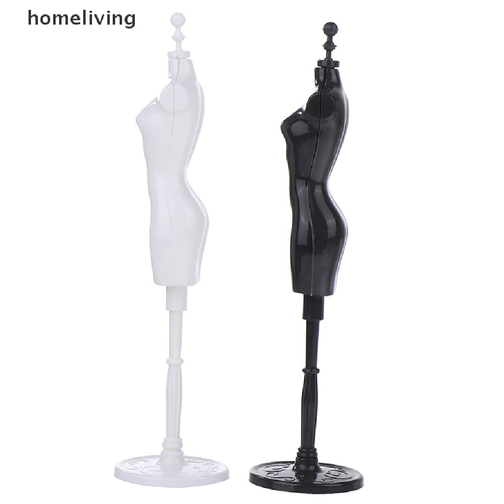 1 Bộ Mô Hình Ma Nơ Canh Kèm Móc Áo Cho Nhà Búp Bê Tỉ Lệ 1: 6