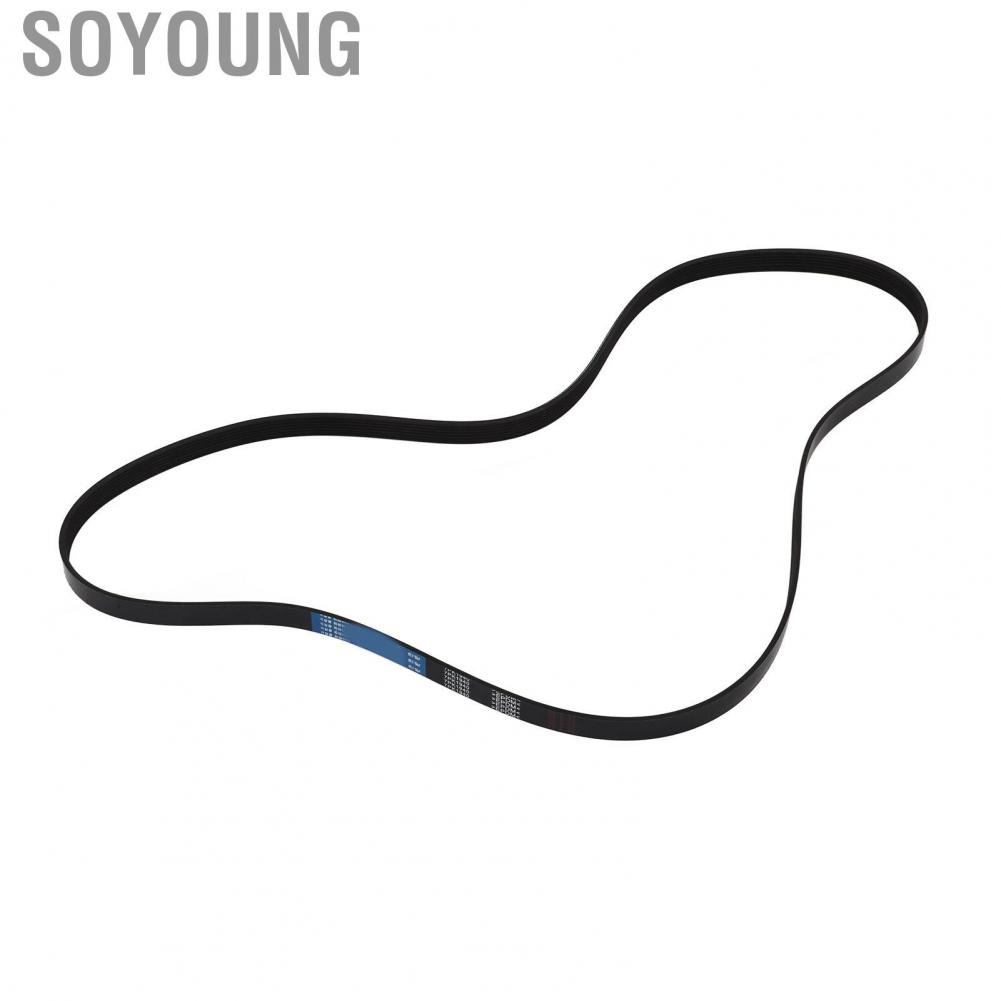 Soyoung 7PK1940  Tough Heat Resistant Serpentine Belt Exquisite Workmanship Anti Aging for Vehicle