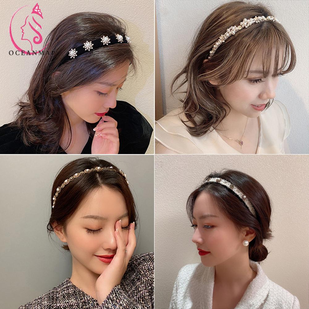 Cài Tóc Đính Đá Và Ngọc Trai Thời Trang Cho Nữ