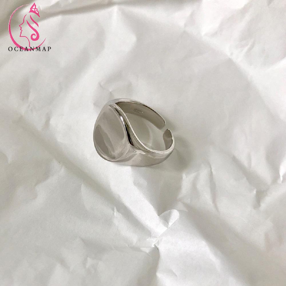 Nhẫn Đeo Tay Kim Loại Đính Đá Nhiều Màu Thời Trang Cho Nữ