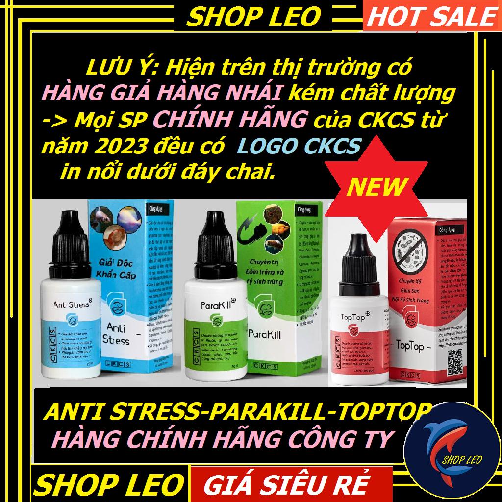 ParaKill & Anti Stress Dưỡng cá và phòng các loại nấm cho cá cảnh-trị nấm cá cảnh hiệu quả-phụ kiện thủy sinh-shopleo