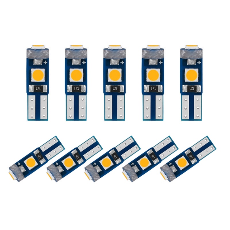 Bộ 10 Đèn Led T5 3030-3SMD 12V Chất Lượng Cao