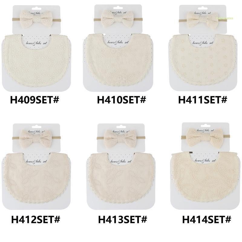 Khăn Yếm Thêu Hoa Xinh Xắn Cho Bé