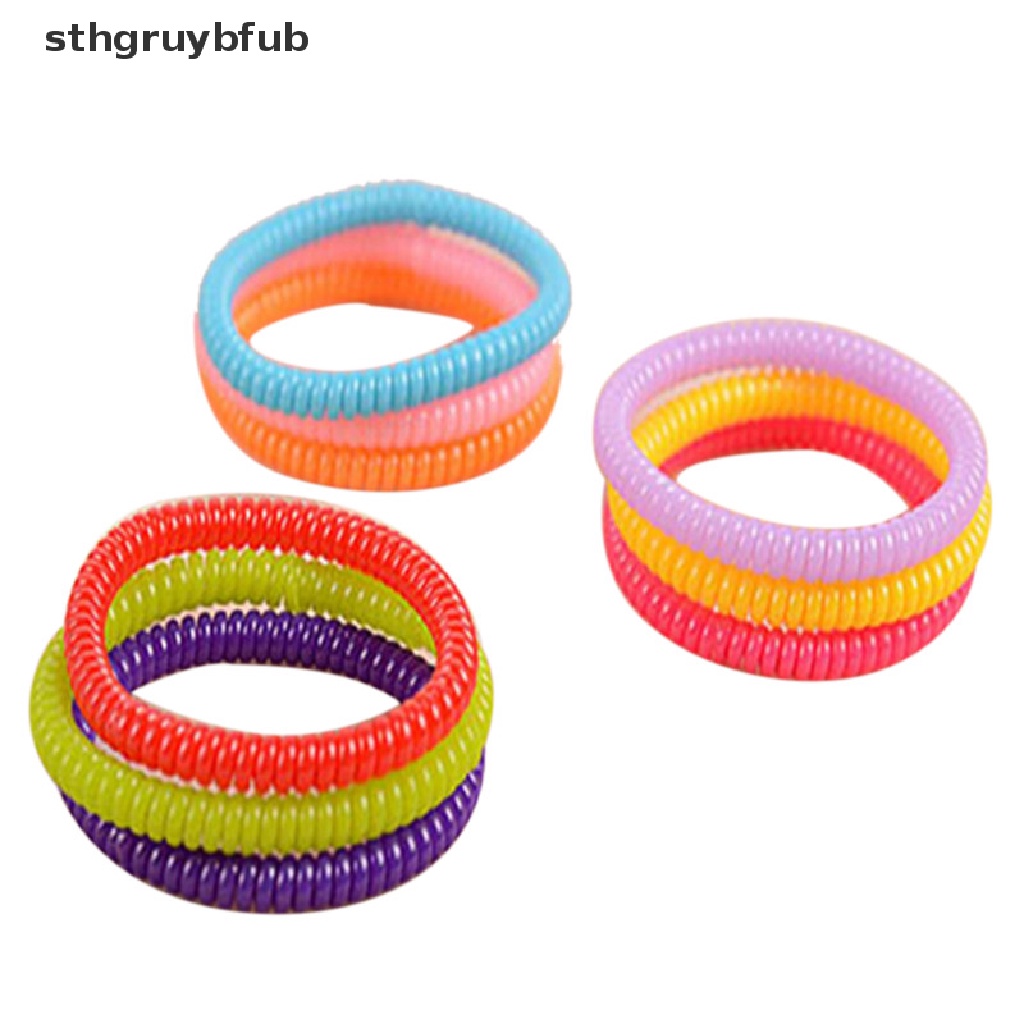 Set 10 Dây Cột Tóc Co Giãn Thời Trang Cho Nữ