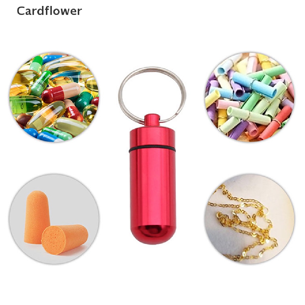 < Cardflower > al Móc Khóa Bình Nước Khẩn Cấp Bằng Hợp Kim Nhôm Ngoài Trời Giảm Giá