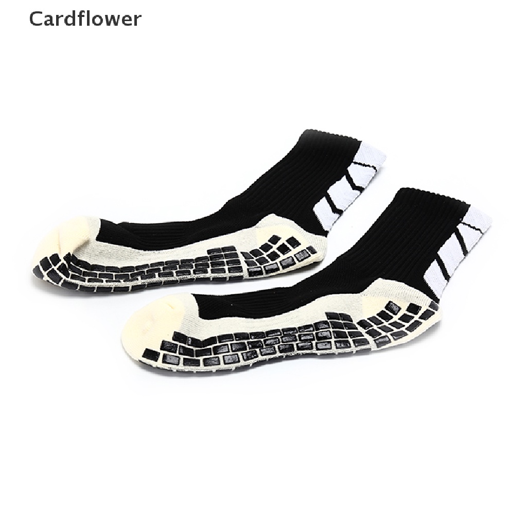 < Cardflower > Vớ Thể Thao Đá Bóng Cotton Chống Trượt Cho Nam Giảm Giá