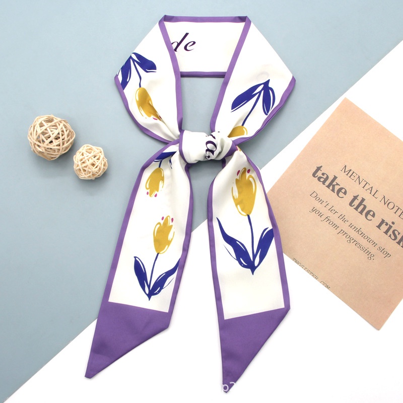 Băng Đô Cài Tóc Dài Đính Nơ Đa Năng Dễ Thương