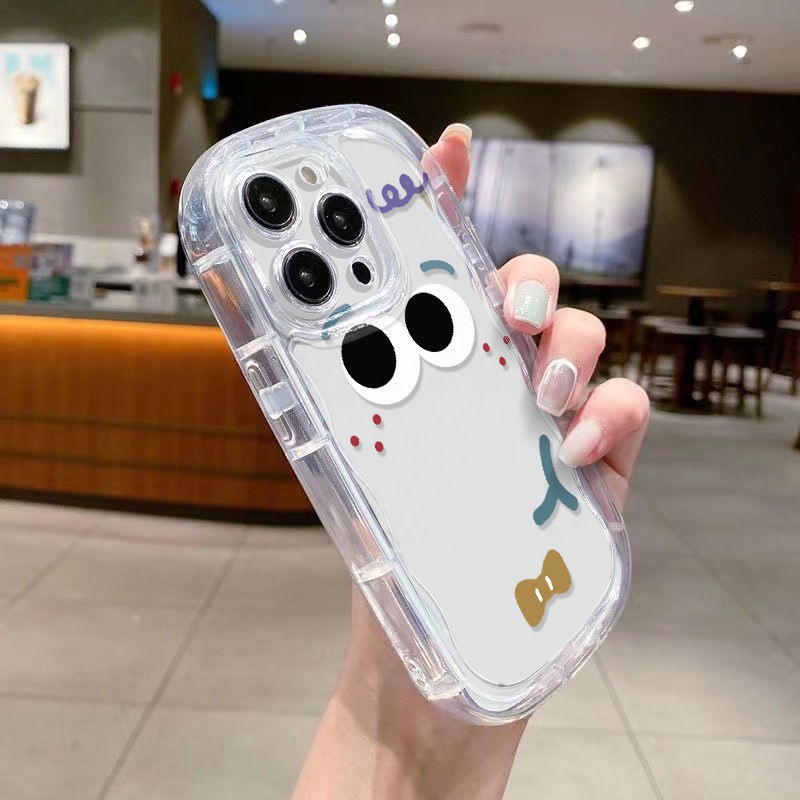 ✅Ốp Điện Thoại Thời Trang Cho Apple iPhone141213Ốp Điện Thoại Mềm Trong Suốt Chống Sốc QN1H Họa Tiết Hoạt Hình Cho xr7 / xs promax8p11 / QN1H