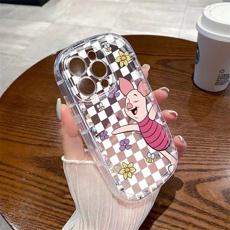 ✅Ốp Điện Thoại Da Mềm Chống Sốc Họa Tiết Hoa Nhỏ Màu Trong Suốt Cho Iphone 8p 14 7 promax 12xs1113 8NQS