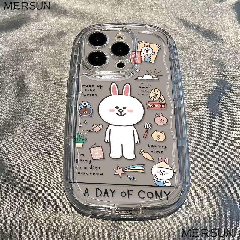✅Ốp Điện Thoại Mềm Trong Suốt Chống Sốc In Hình Thỏ Kenny Cho Iphone Xsmax12 / 1113 14 8p xr7