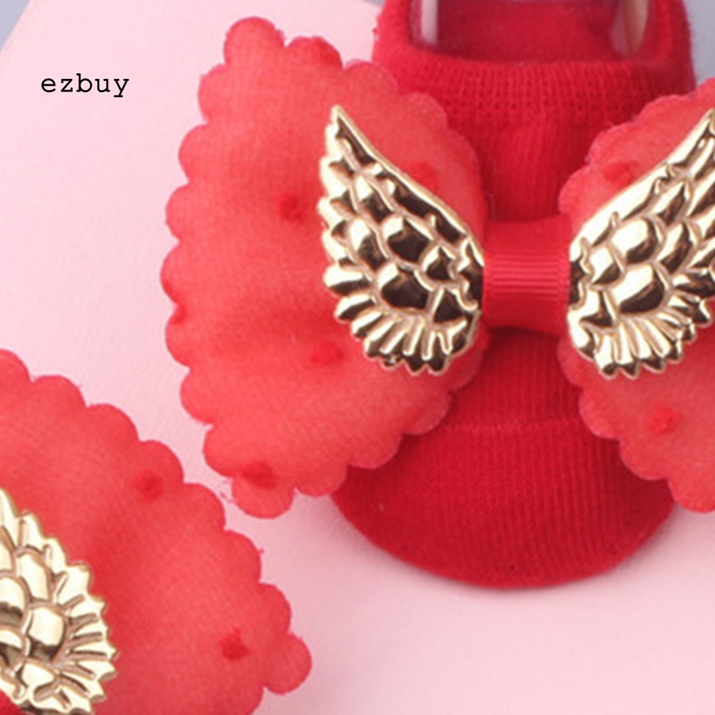 Set Vớ + Băng Đô Mềm Mại Chống Trượt Xinh Xắn Cho Bé