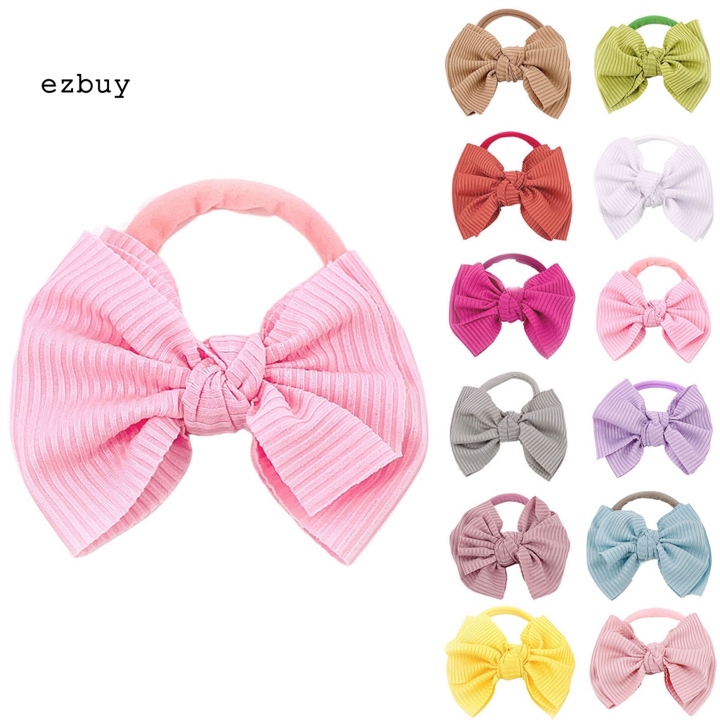 Băng Đô Nơ Cài Tóc Co Giãn Dễ Thương Cho Bé Sơ Sinh