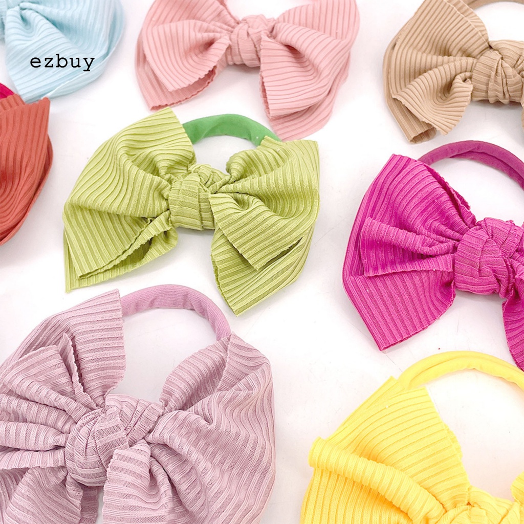 Băng Đô Nơ Cài Tóc Co Giãn Dễ Thương Cho Bé Sơ Sinh