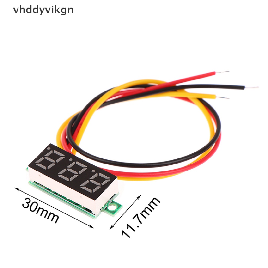 1 Vôn Kế Kỹ Thuật Số Màn Hình LED 0.28 Inch DC 0-100V