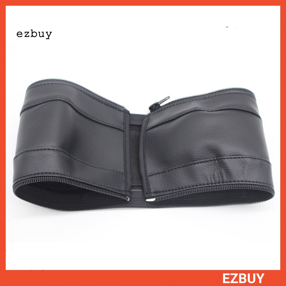 Vỏ Bọc Tay Vịn Xe Đẩy Em Bé Bằng Da Giả Có Khóa Kéo