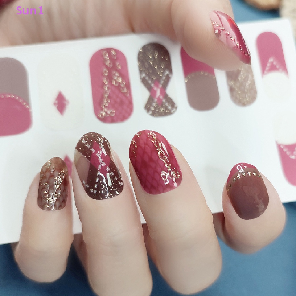 Miếng Dán Trang Trí Móng Tay Tự Dính Sun1 &gt;