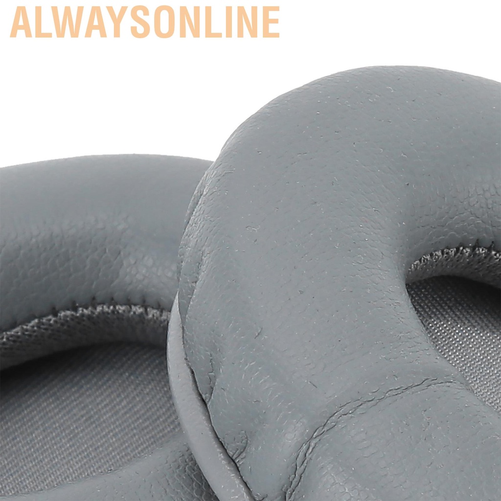 Alwaysonline (Gray) 2Pcs Lightweigh Headphone Foam Ear Cushions