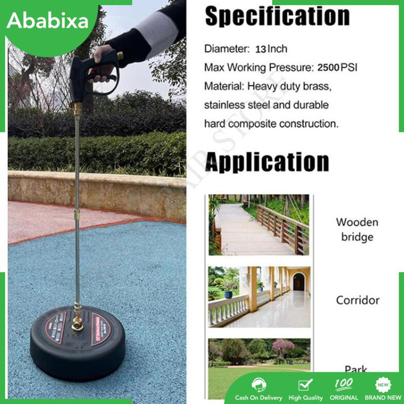 Máy Rửa Mặt Áp Suất Cao 13inch Kèm 2 Đầu Nối Dài Và Dụng Cụ Vệ Sinh Đường Ống Nước