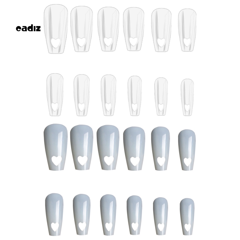 Túi 504 Móng Tay Giả Màu Sắc Tự Nhiên Không Phai Màu Trong Suốt