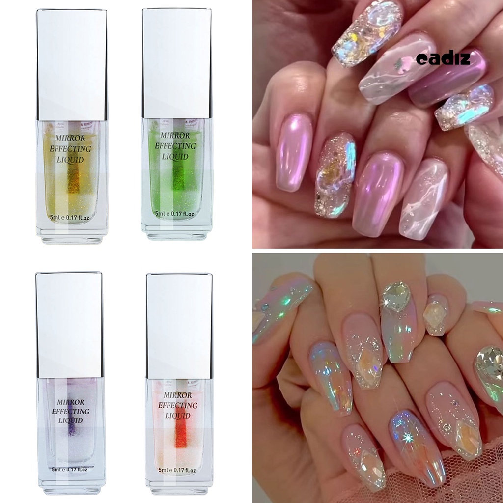 Bột Tạo Hiệu Ứng Ánh Kim Loại Lấp Lánh Nhanh Khô 0.5g Dành Cho Trang Trí Móng Tay Nghệ Thuật