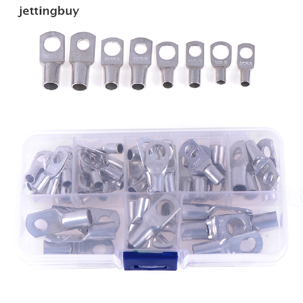 Set 60 Đầu Nối Dây Điện Bằng Đồng Qddd