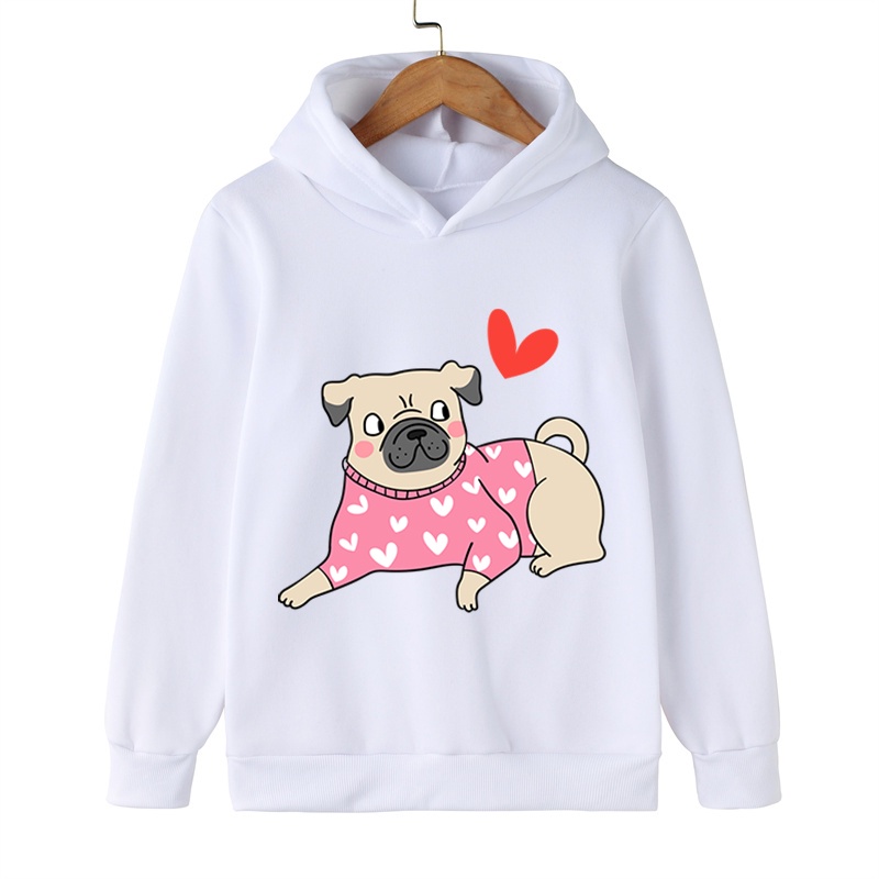 Áo Hoodie In Họa Tiết Hoạt Hình Nhiều Màu Sắc Thời Trang Cho Bé Trai Và Gái