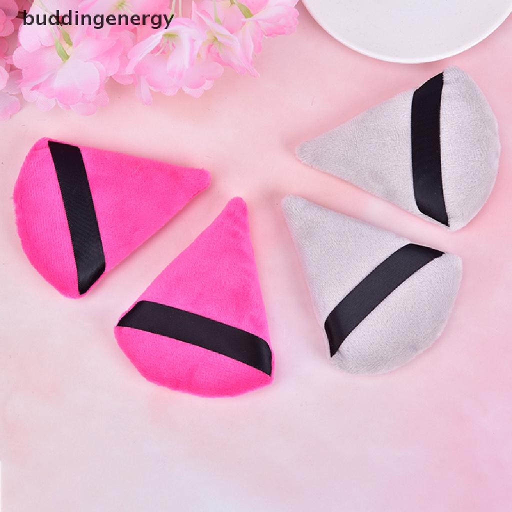 Set 2 Mút Trang Điểm Hình Tam Giác Bằng Nhung Tiện Dụng