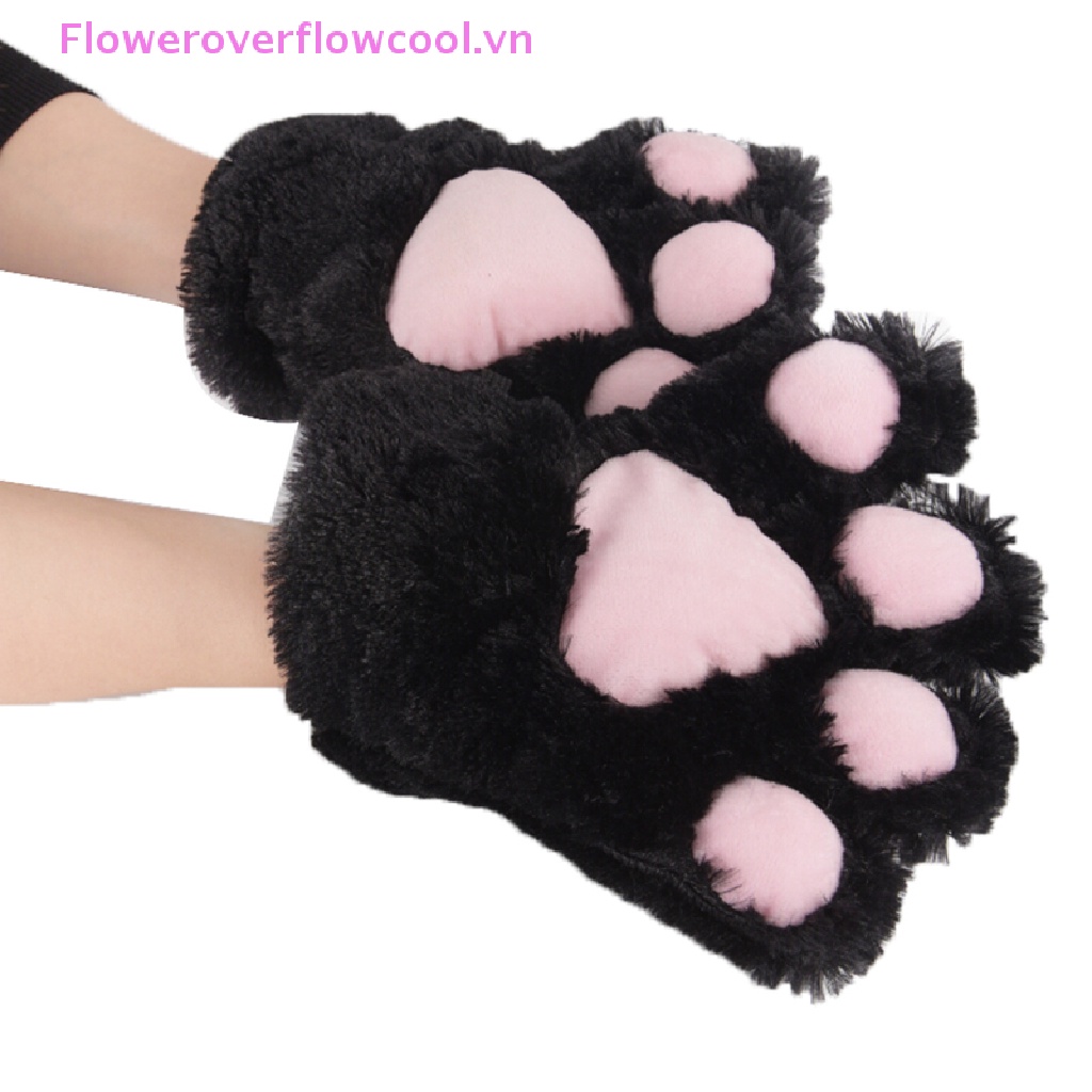 Set 5 Găng Tay Tai Mèo Dễ Thương
