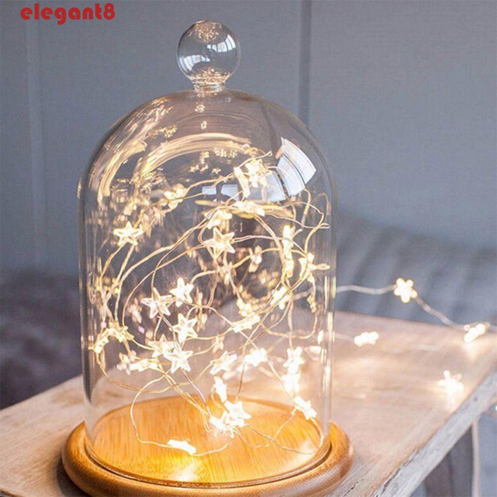 Đèn LED Trang Trí Hình Ngôi Sao Chạy Pin Độc Đáo