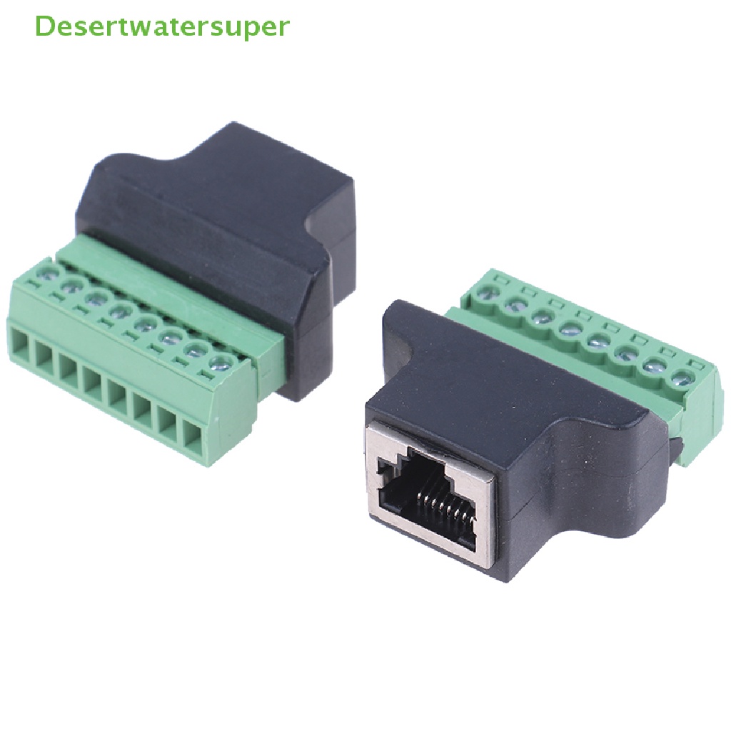 Đầu Nối rj45 rj45 female Sang 8 pin Cho CCTV DVR   Hot!