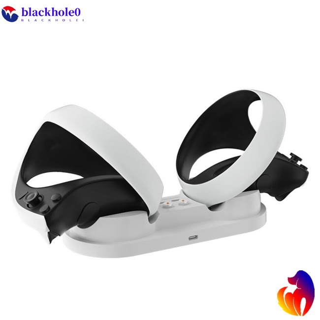 Bộ Đế Sạc Có Đèn Led Cho Tay Cầm Chơi Game Ps5 Vr2 Đứng