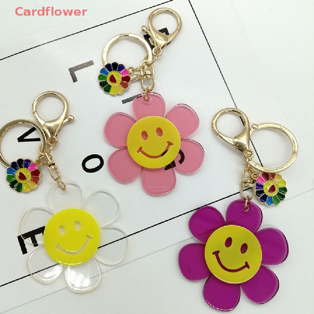 1 Móc Khóa Hình Hoa Hướng Dương Dễ Thương Mới