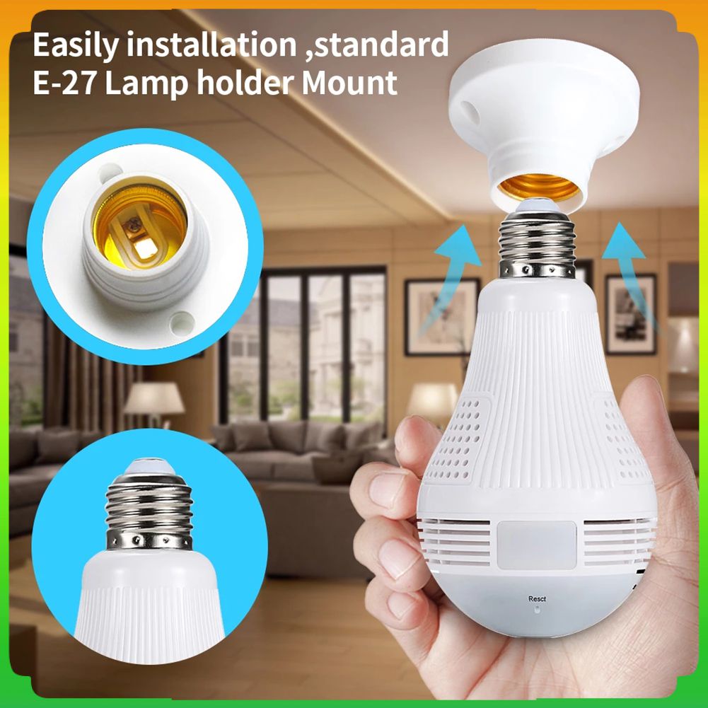 Bao Da Điện Thoại Bảo Vệ 360 Độ Cho V380 PRO HD V380 PRO HD° Camera An Ninh Kết Nối wifi 1080P Hình Bóng Đèn Mắt Cá Có Tầm Nhìn Ban Đêm